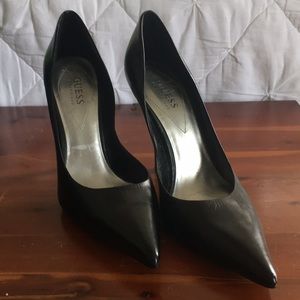 Guess by Marciano Black Pointed-Toe Stiletto 9